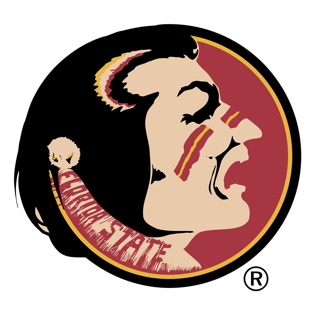 Florida State Seminoles logotype, transparent .png, medium, large