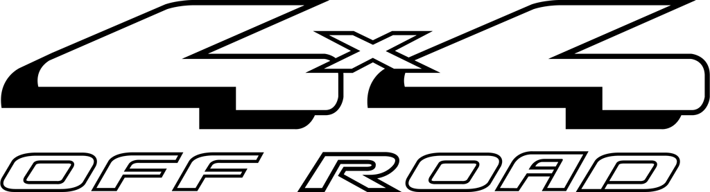Ford 4x4 Off Road logotype, transparent .png, medium, large