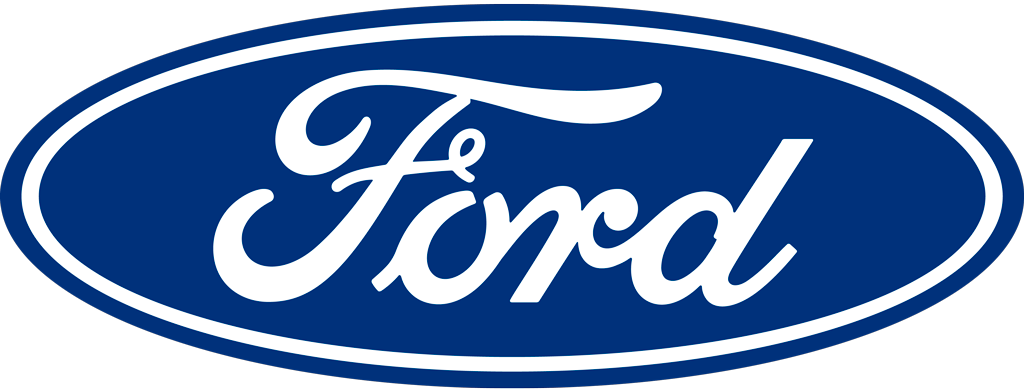 Ford - flat logotype, transparent .png, medium, large