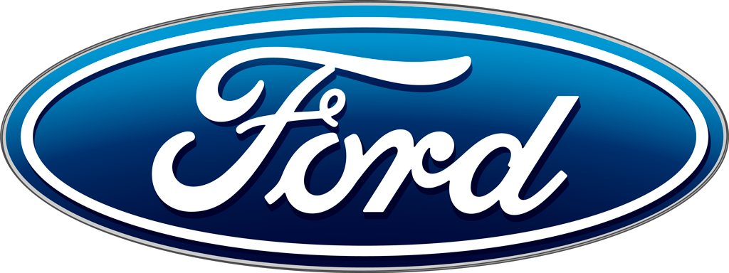 Ford logotype, transparent .png, medium, large