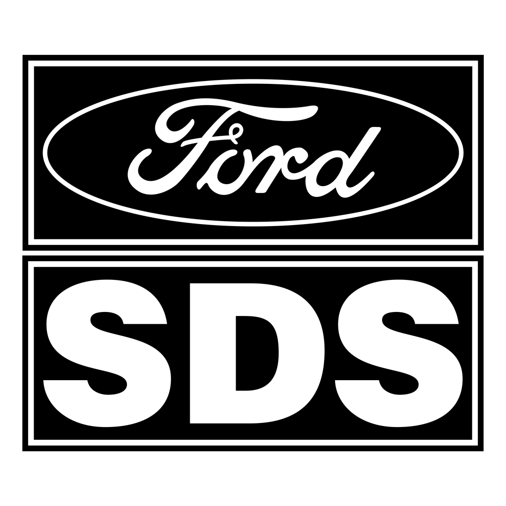 Ford SDS logotype, transparent .png, medium, large