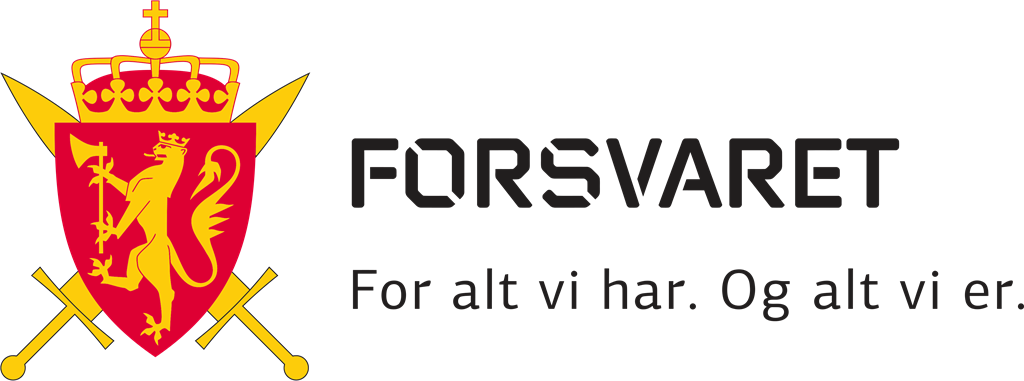 Forsvaret Norge logotype, transparent .png, medium, large