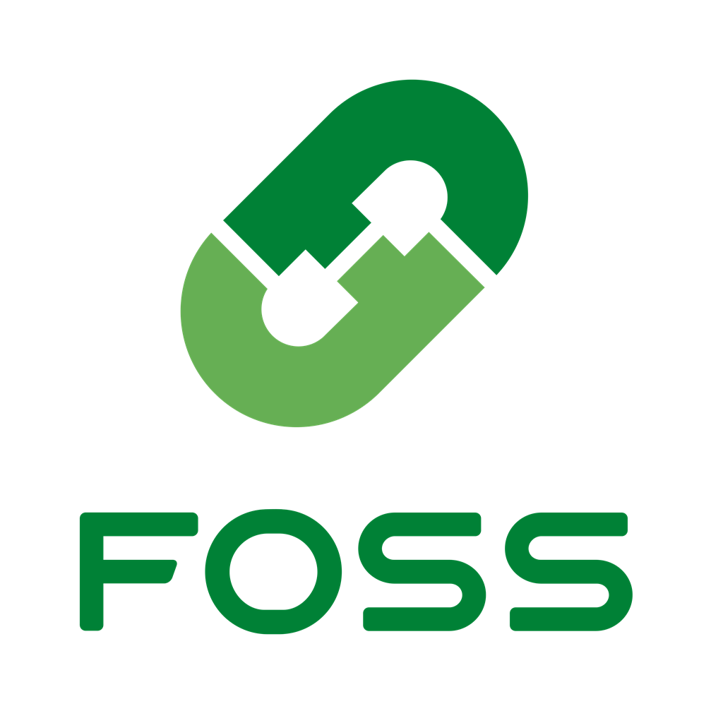 Foss Maritime Company logotype, transparent .png, medium, large