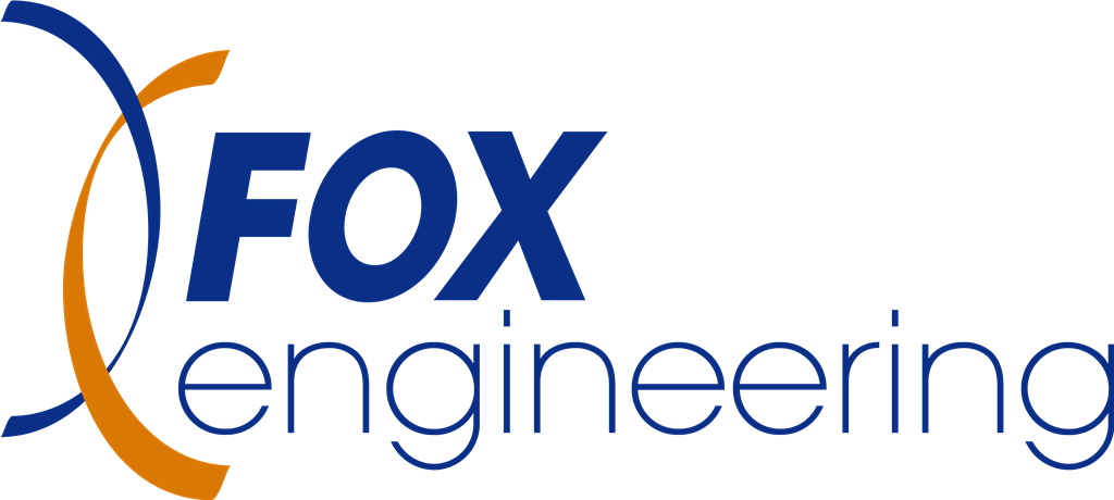 Fox Engineering logotype, transparent .png, medium, large