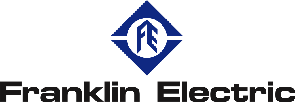 Franklin Electric logotype, transparent .png, medium, large