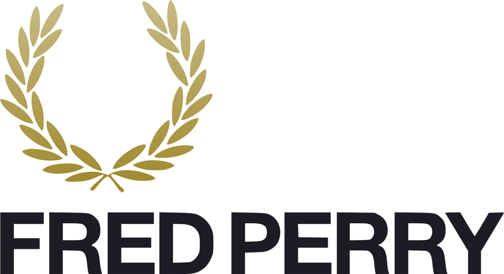Fred Perry logotype, transparent .png, medium, large