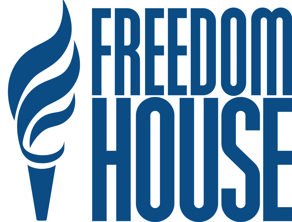 Freedom House logotype, transparent .png, medium, large