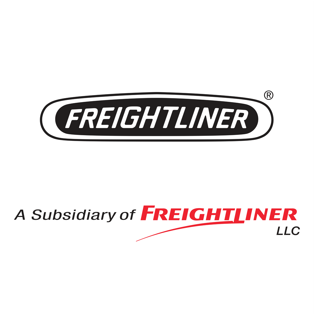 Freightliner logotype, transparent .png, medium, large