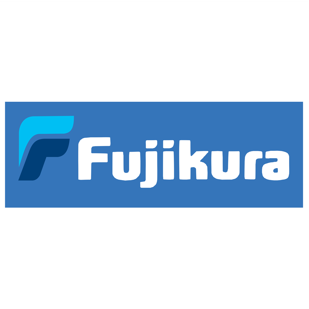 Fujikura logotype, transparent .png, medium, large