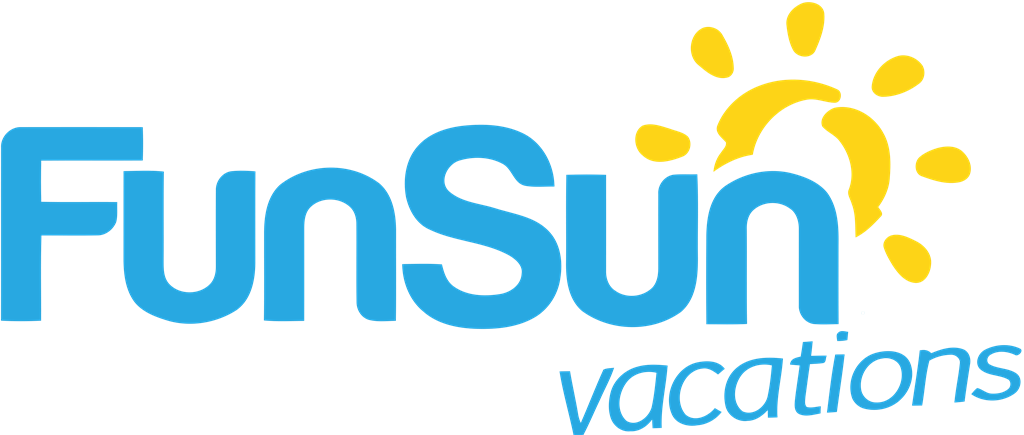 Fun Sun Vacations logotype, transparent .png, medium, large