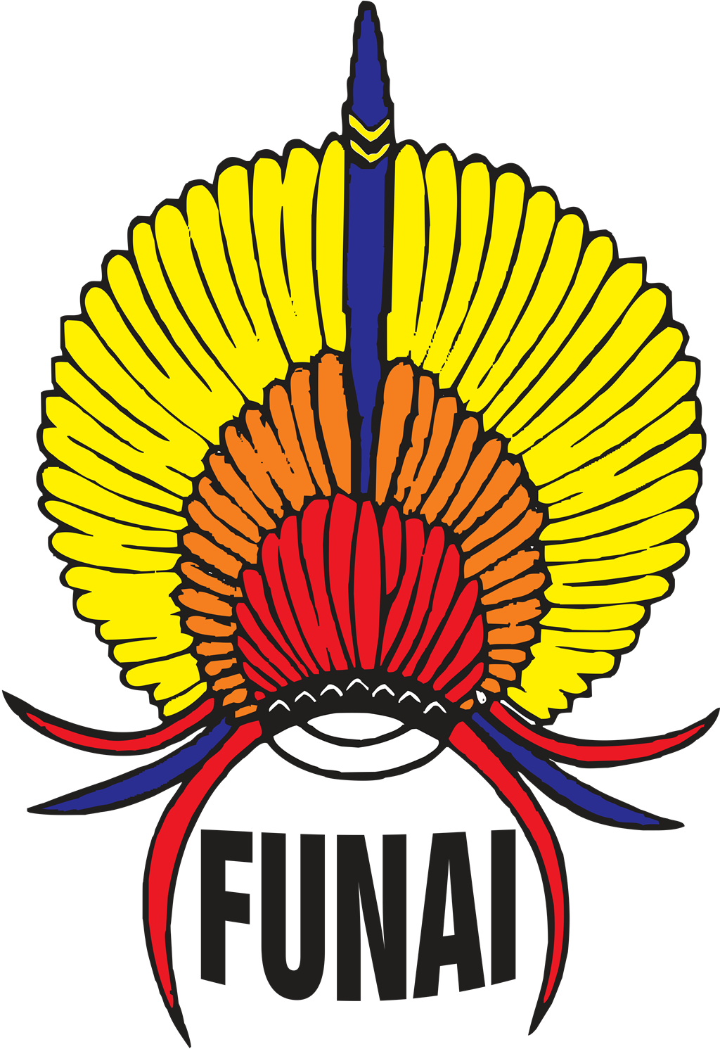 Funai logotype, transparent .png, medium, large