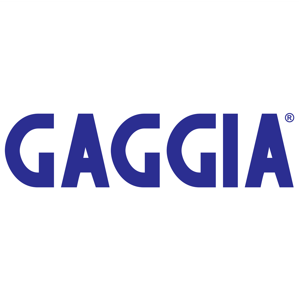 Gaggia logotype, transparent .png, medium, large