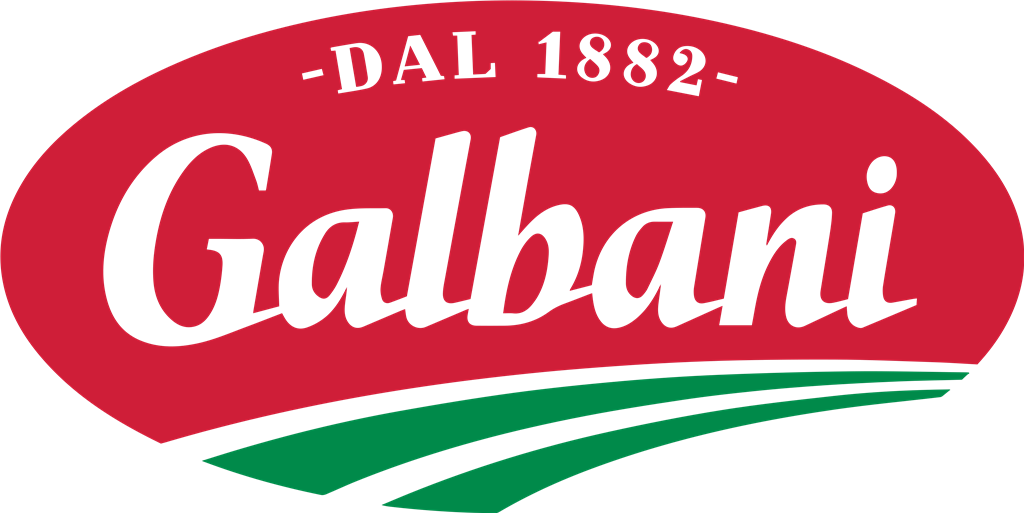 Galbani logotype, transparent .png, medium, large