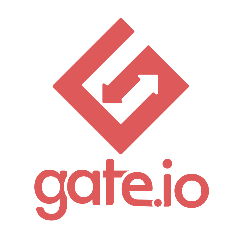 Gate.io logotype, transparent .png, medium, large