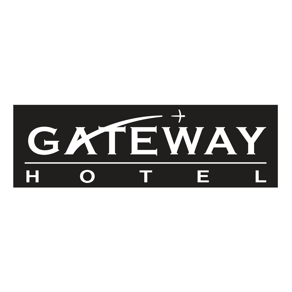 Gateway Hotel logotype, transparent .png, medium, large