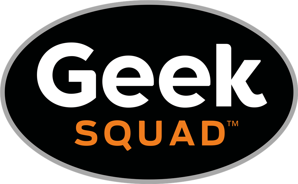 Geek Squad logotype, transparent .png, medium, large