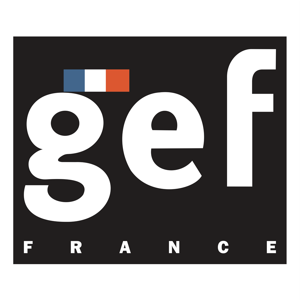 GEF logotype, transparent .png, medium, large