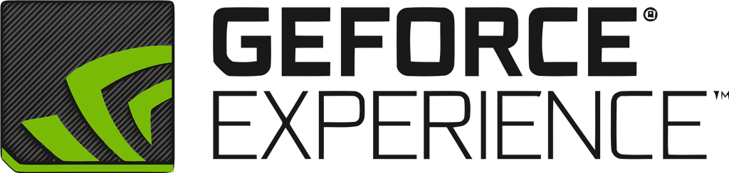 GeForce logotype, transparent .png, medium, large