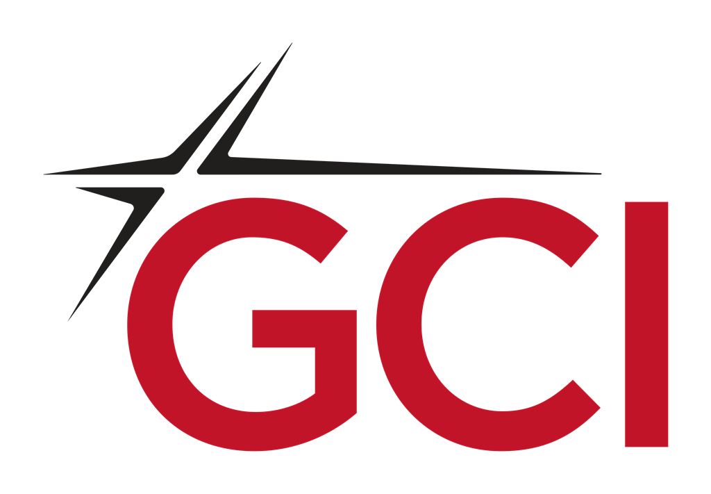 General Communication Inc logotype, transparent .png, medium, large