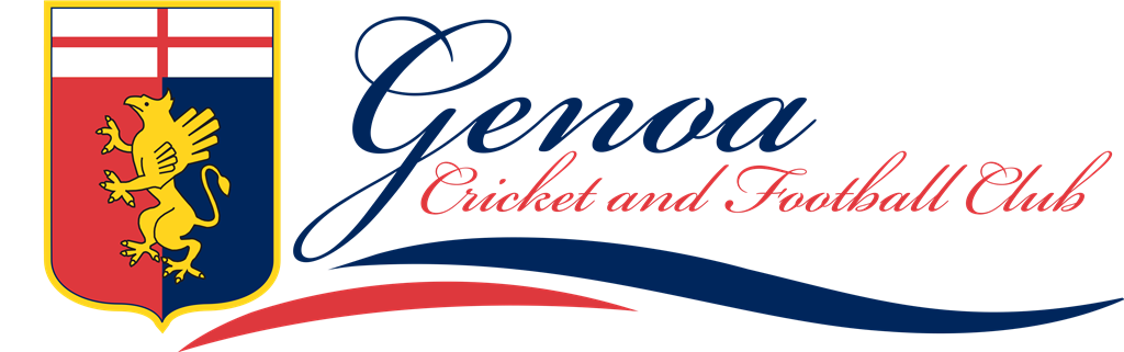 Genoa CFC logotype, transparent .png, medium, large