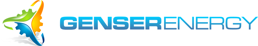 Genser Energy logotype, transparent .png, medium, large