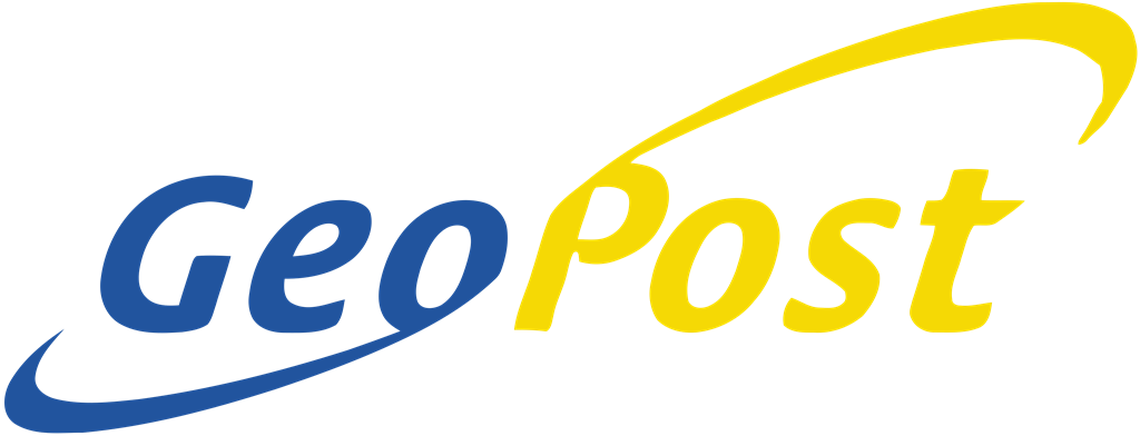 GeoPost logotype, transparent .png, medium, large