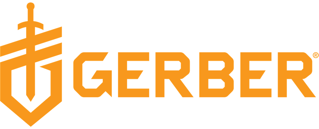 Gerber Legendary Blades logotype, transparent .png, medium, large