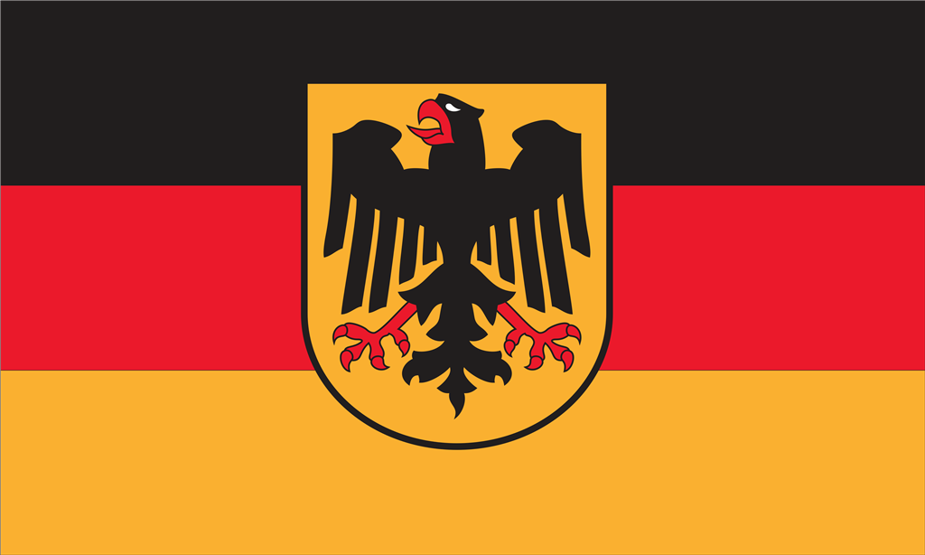 Germany logotype, transparent .png, medium, large