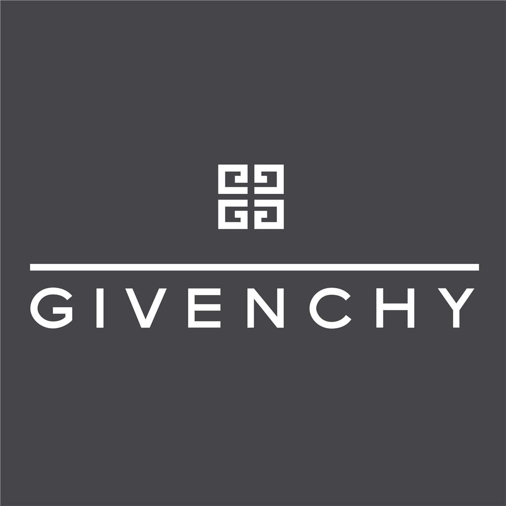 Givenchy logotype, transparent .png, medium, large