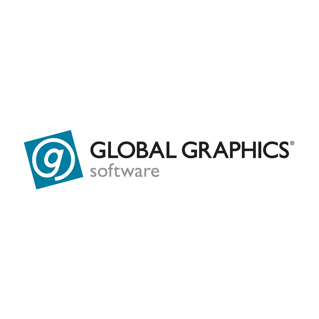 Global Graphics Software logotype, transparent .png, medium, large