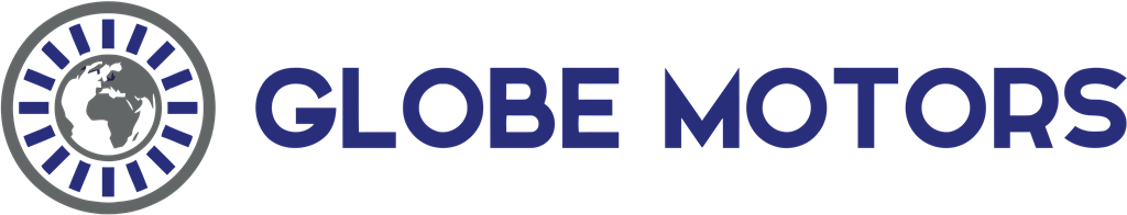 Globe Motors logotype, transparent .png, medium, large