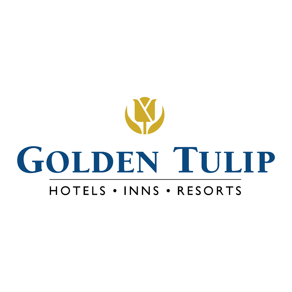 Golden Tulip hotels logotype, transparent .png, medium, large