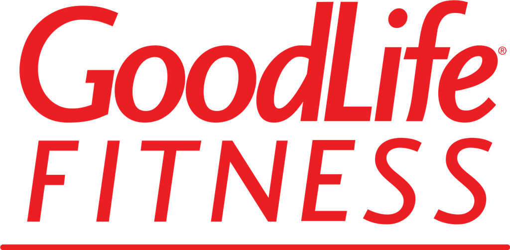 GoodLife Fitness logotype, transparent .png, medium, large
