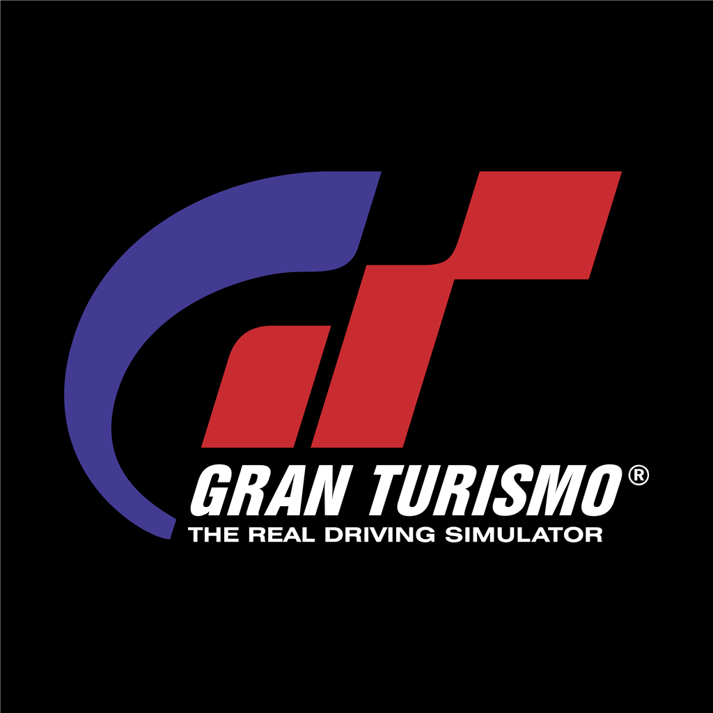 Gran Turismo logotype, transparent .png, medium, large