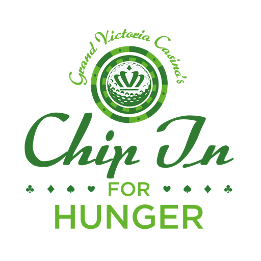 Grand Victoria Casino Chip In for Hunger logo