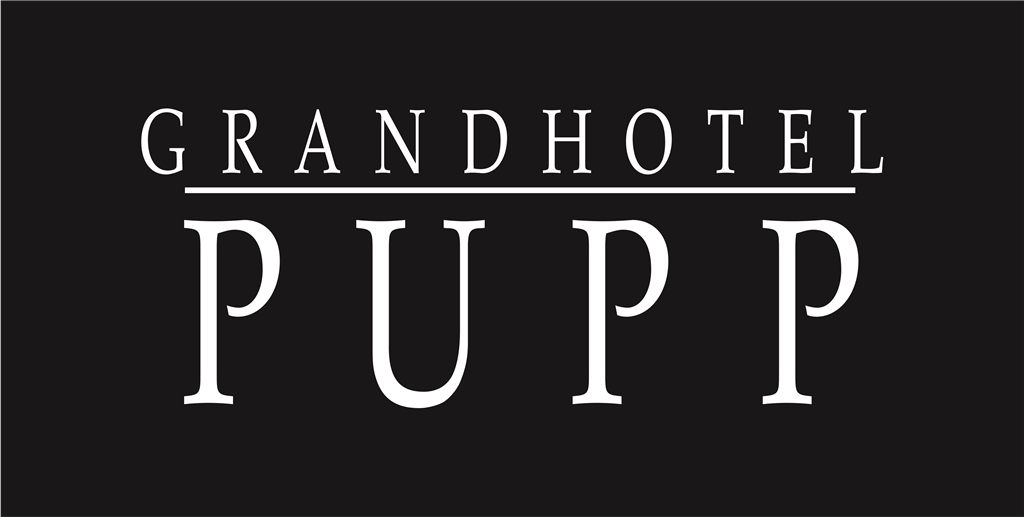 Grandhotel Pupp logotype, transparent .png, medium, large