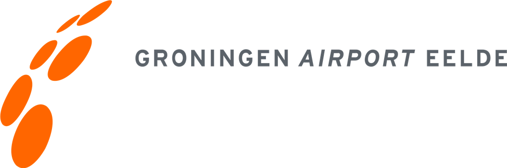 Groningen Airport logotype, transparent .png, medium, large