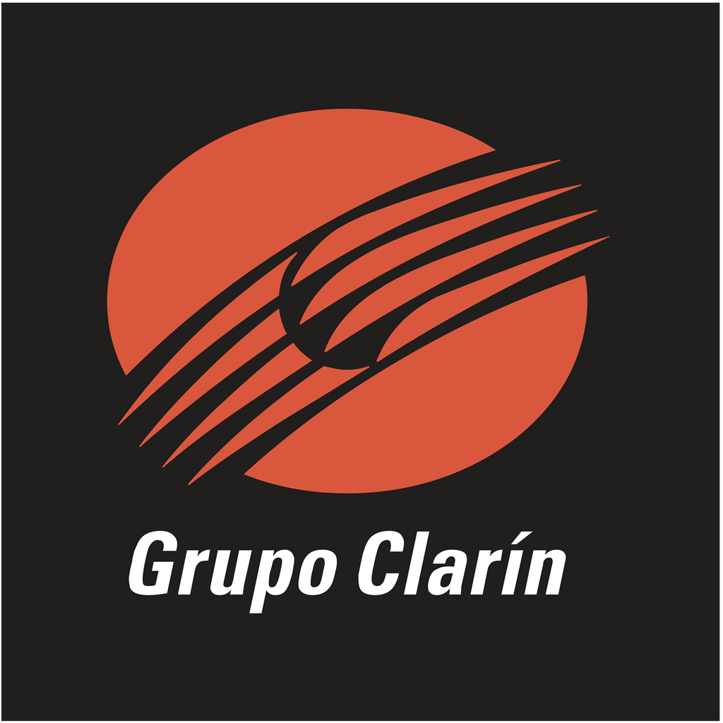 Grupo Clarin logotype, transparent .png, medium, large