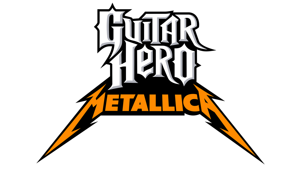 Guitar Hero logotype, transparent .png, medium, large