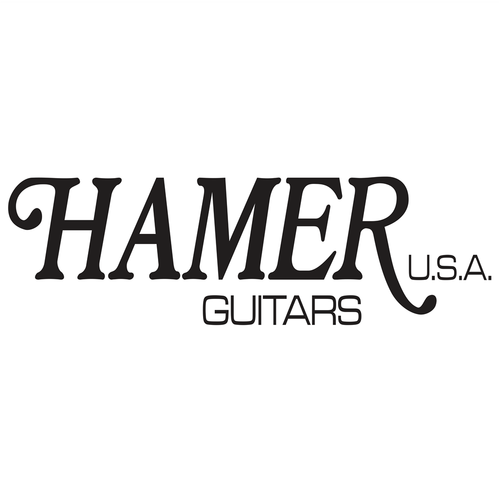 Hamer Guitars logotype, transparent .png, medium, large