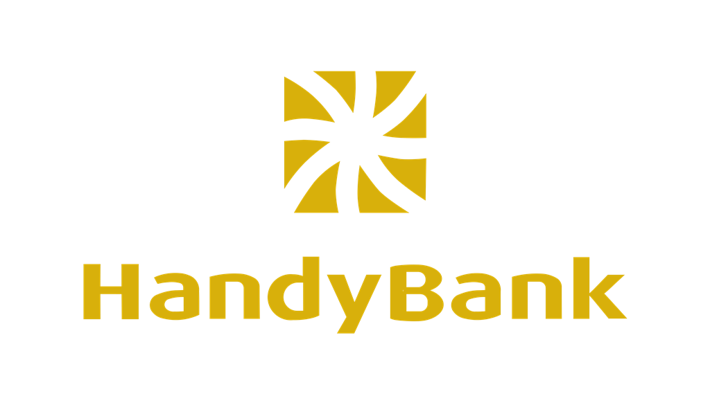 HandyBank logotype, transparent .png, medium, large