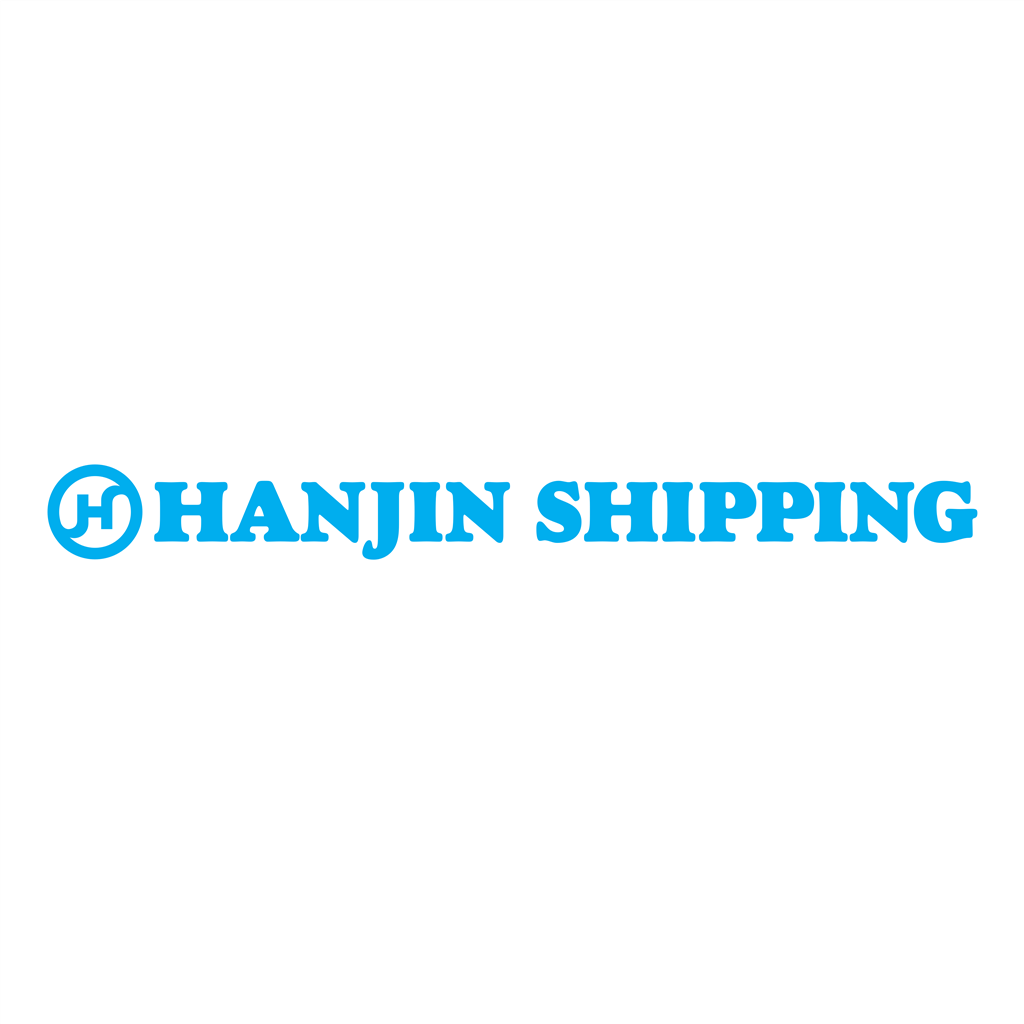 Hanjin Shipping logotype, transparent .png, medium, large