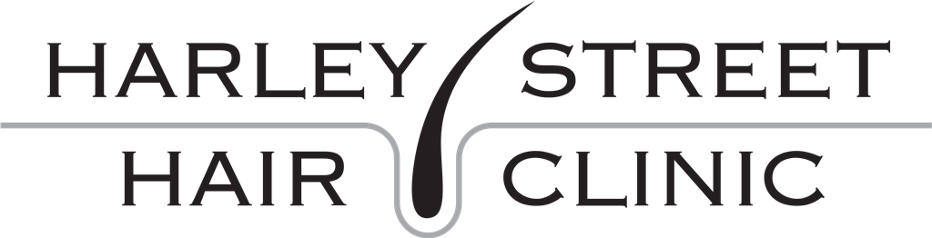 Harley Street Hair Clinic logotype, transparent .png, medium, large