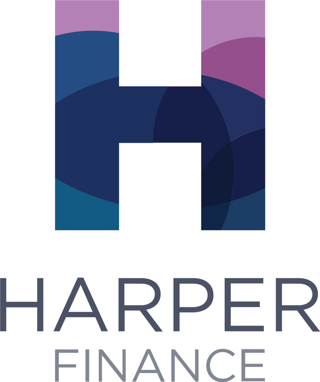 Harper Finance logotype, transparent .png, medium, large