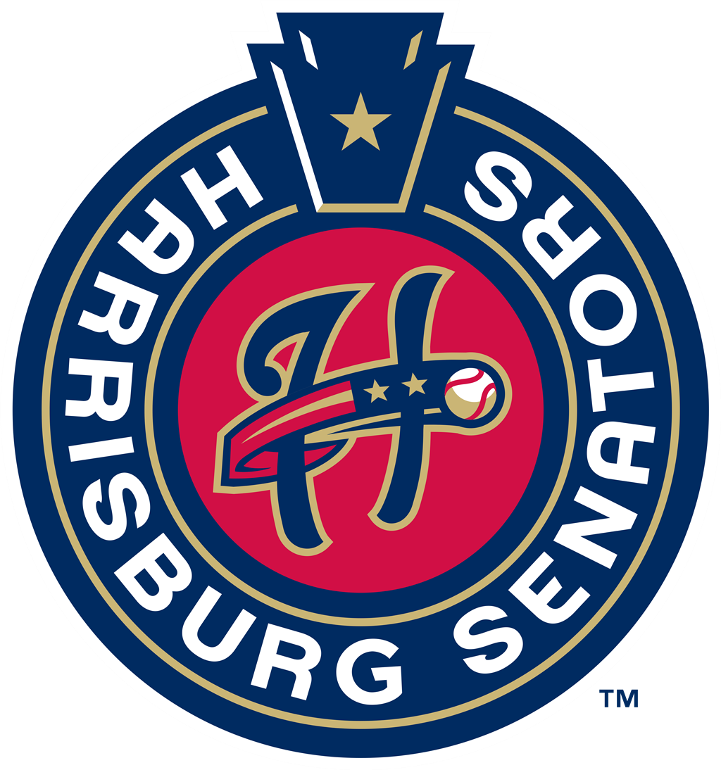 Harrisburg Senators logotype, transparent .png, medium, large