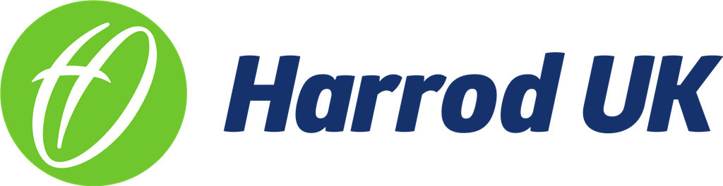 Harrod UK logotype, transparent .png, medium, large