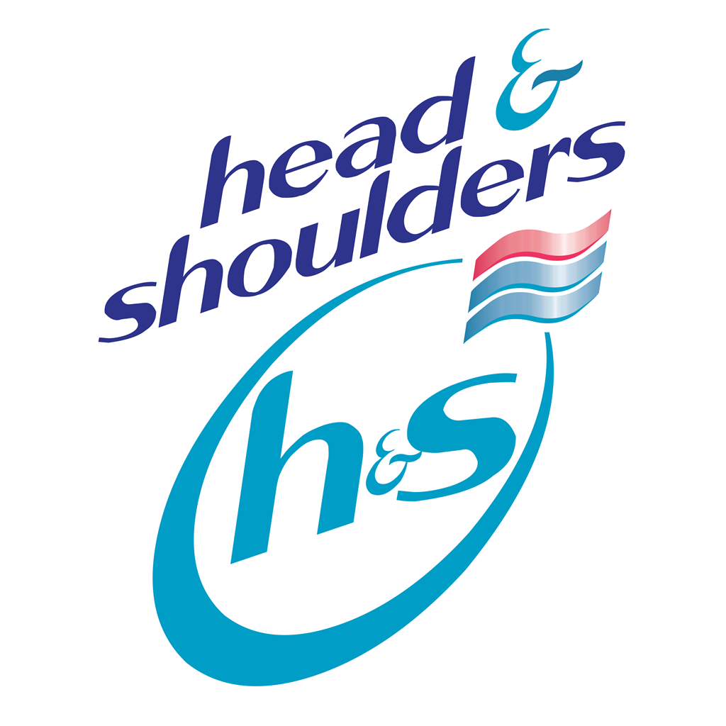 Head & Shoulders logotype, transparent .png, medium, large