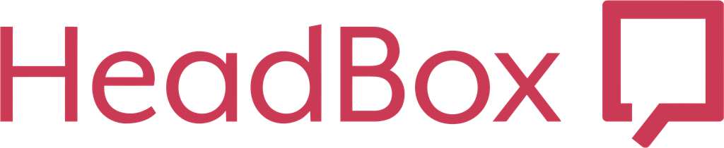 Headbox logotype, transparent .png, medium, large