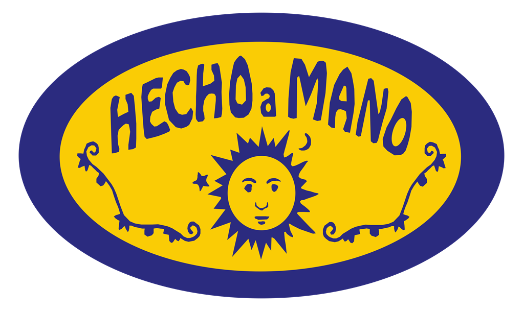 Hecho a Mano logotype, transparent .png, medium, large