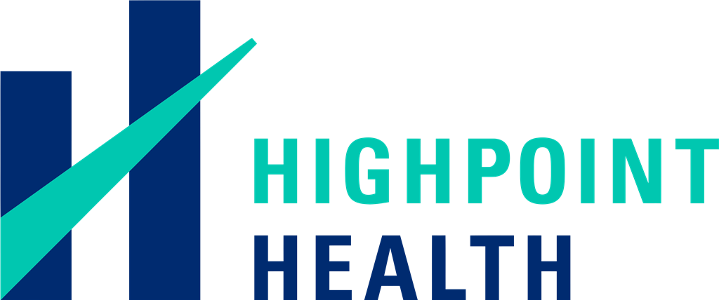 Highpoint Health logotype, transparent .png, medium, large